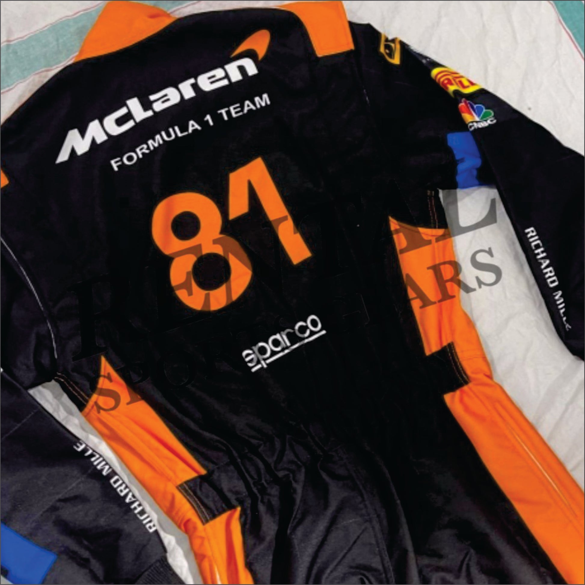Oscar Paistri 2023 F1 Mclaren New Singapore GP Race Suit