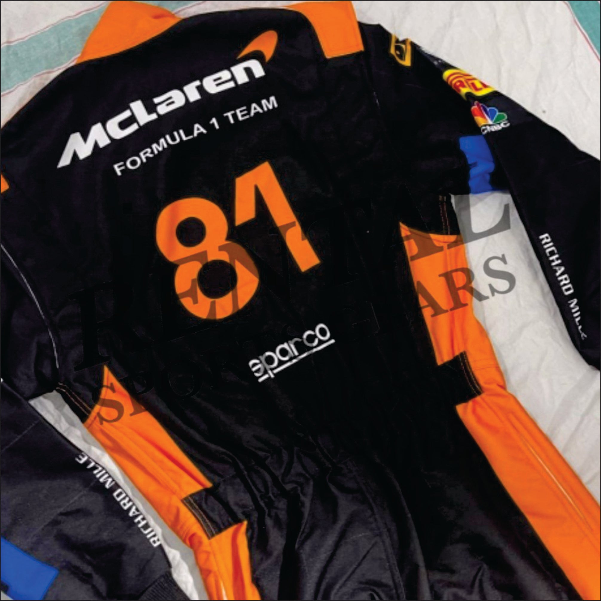 Oscar Paistri 2023 F1 Mclaren New Singapore GP Race Suit