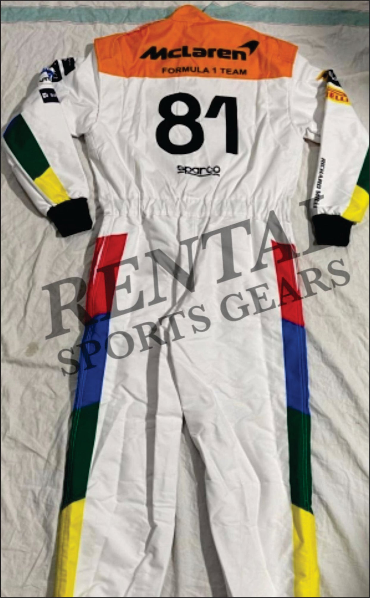 Oscar Paistri 2023 Mclaren British Grand Prix F1 Race Suit