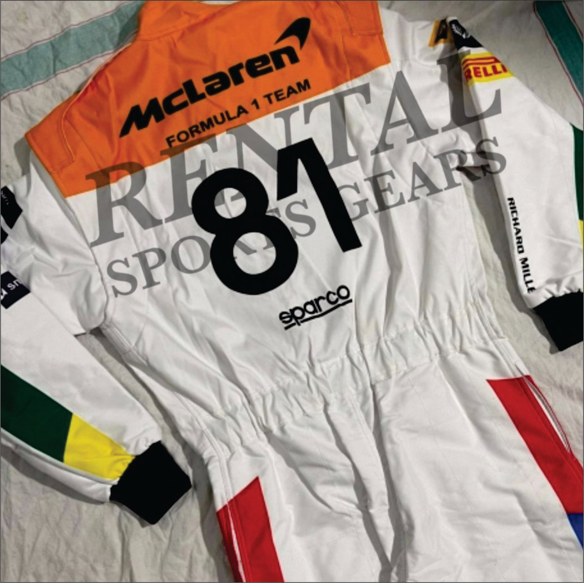 Oscar Paistri 2023 Mclaren British Grand Prix F1 Race Suit