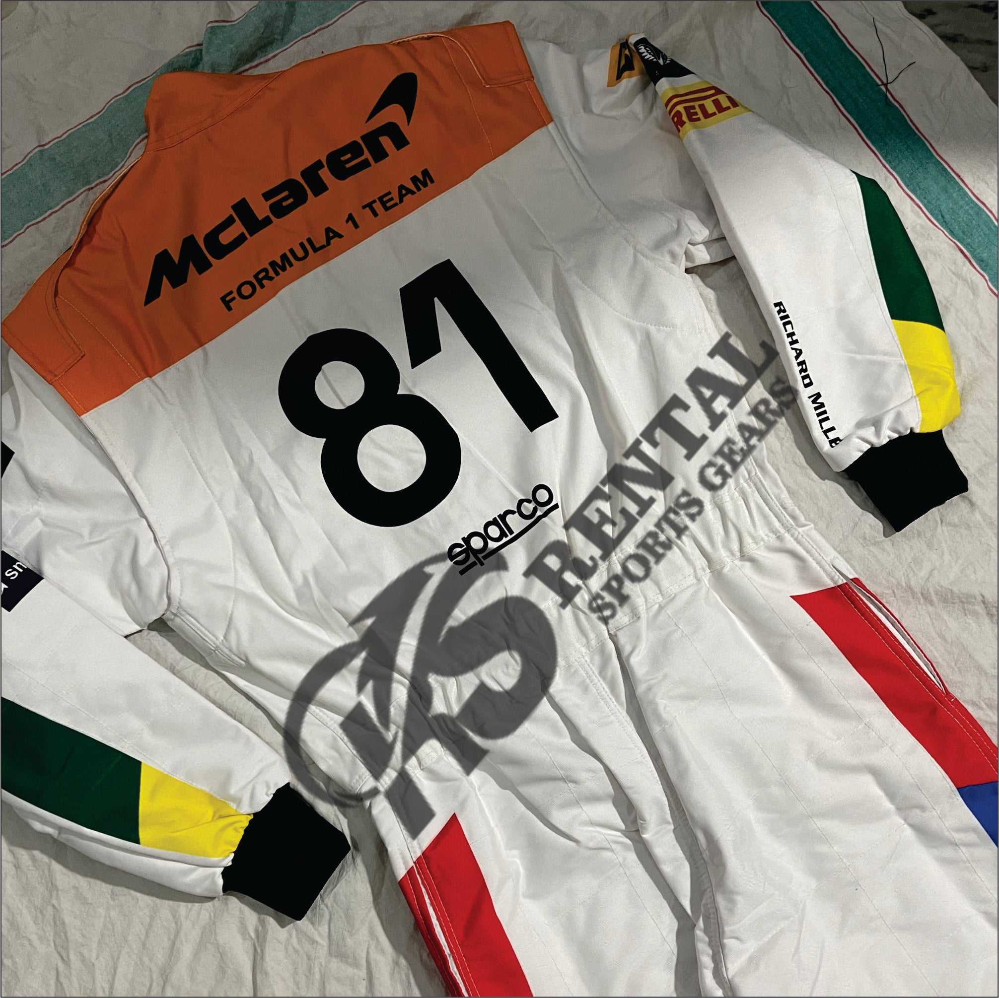 Oscar Piastri 2023 F1 McLaren Silverstone GP Racing Suit