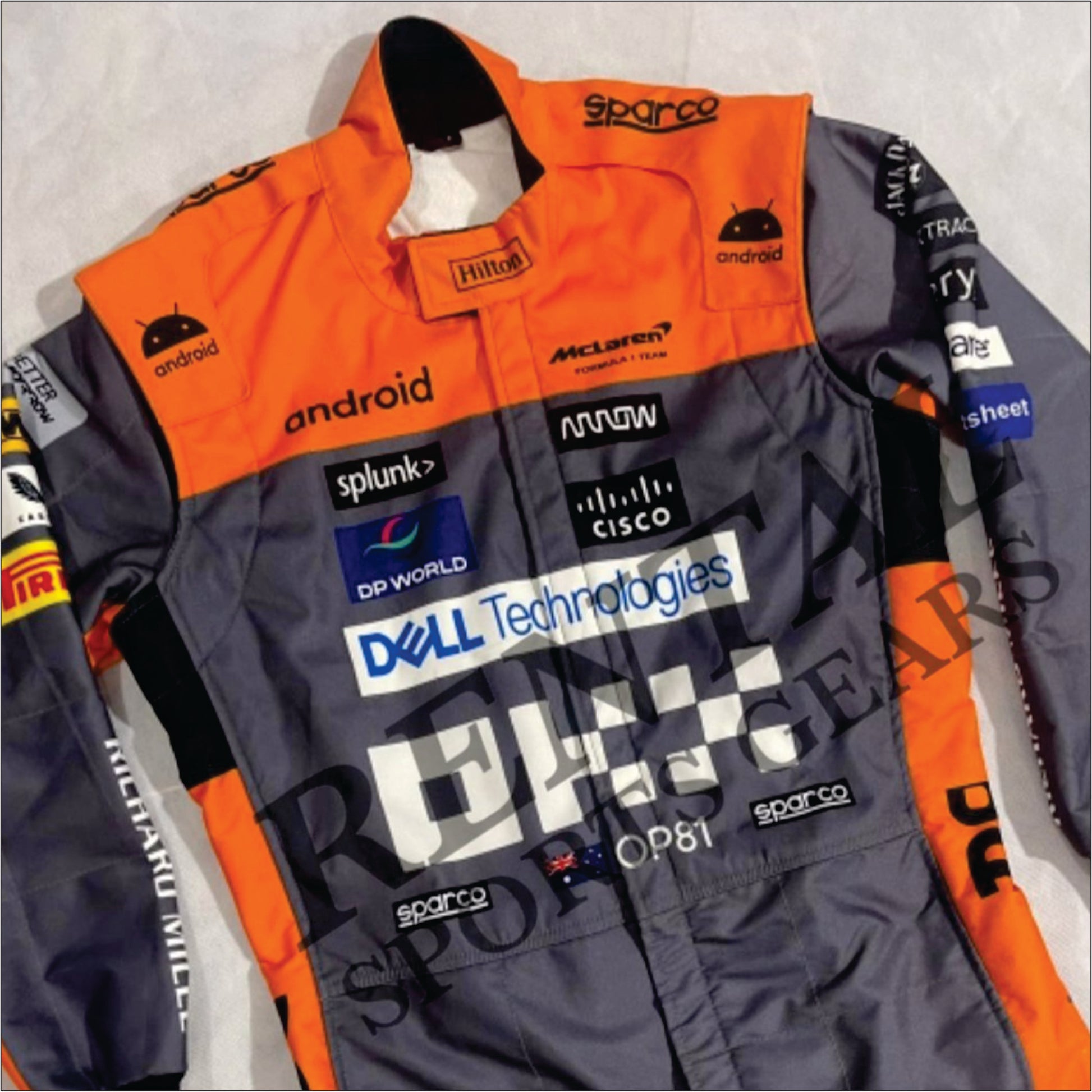 Oscar Piastri 2023 McLaren F1 Team Racing Suit