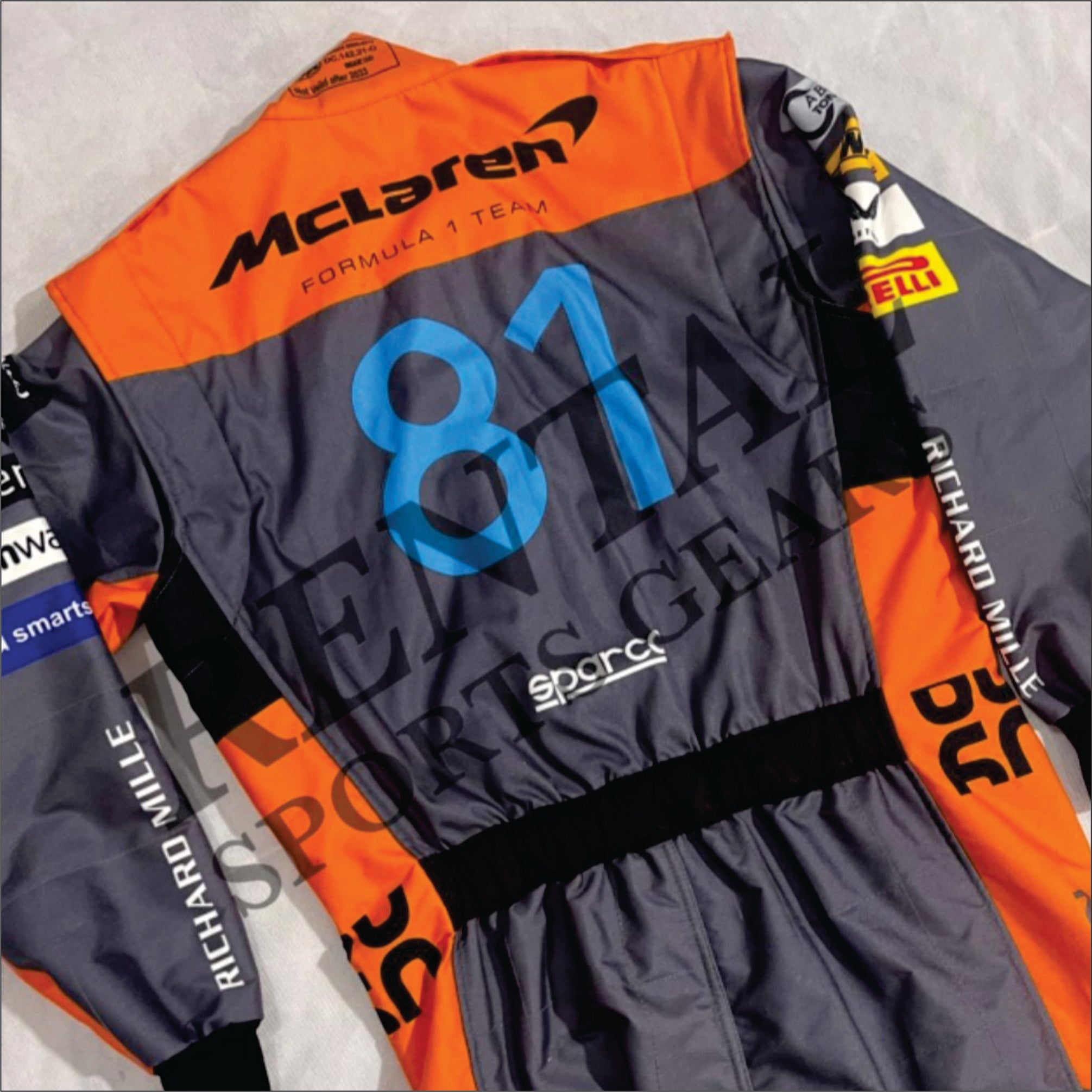 Oscar Piastri 2023 McLaren F1 Team Racing Suit