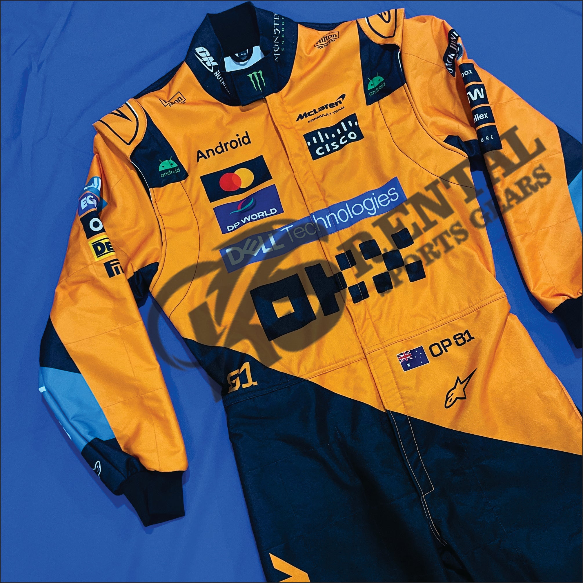 Oscar Piastri 2025 McLaren F1 Team Race Suit