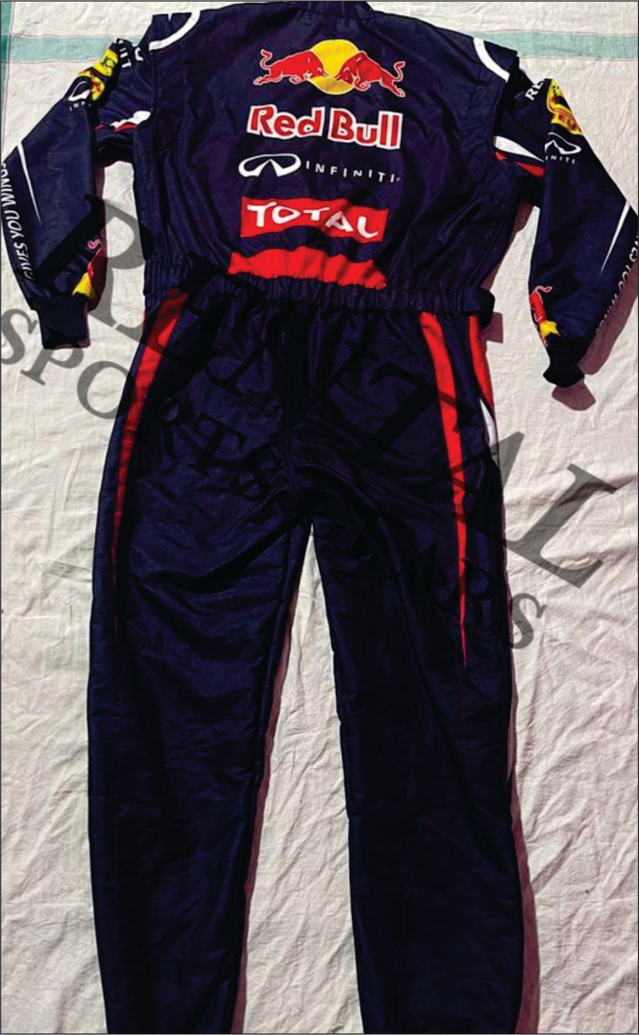Sebastian Vettel 2012 Red Bull F1 race suit