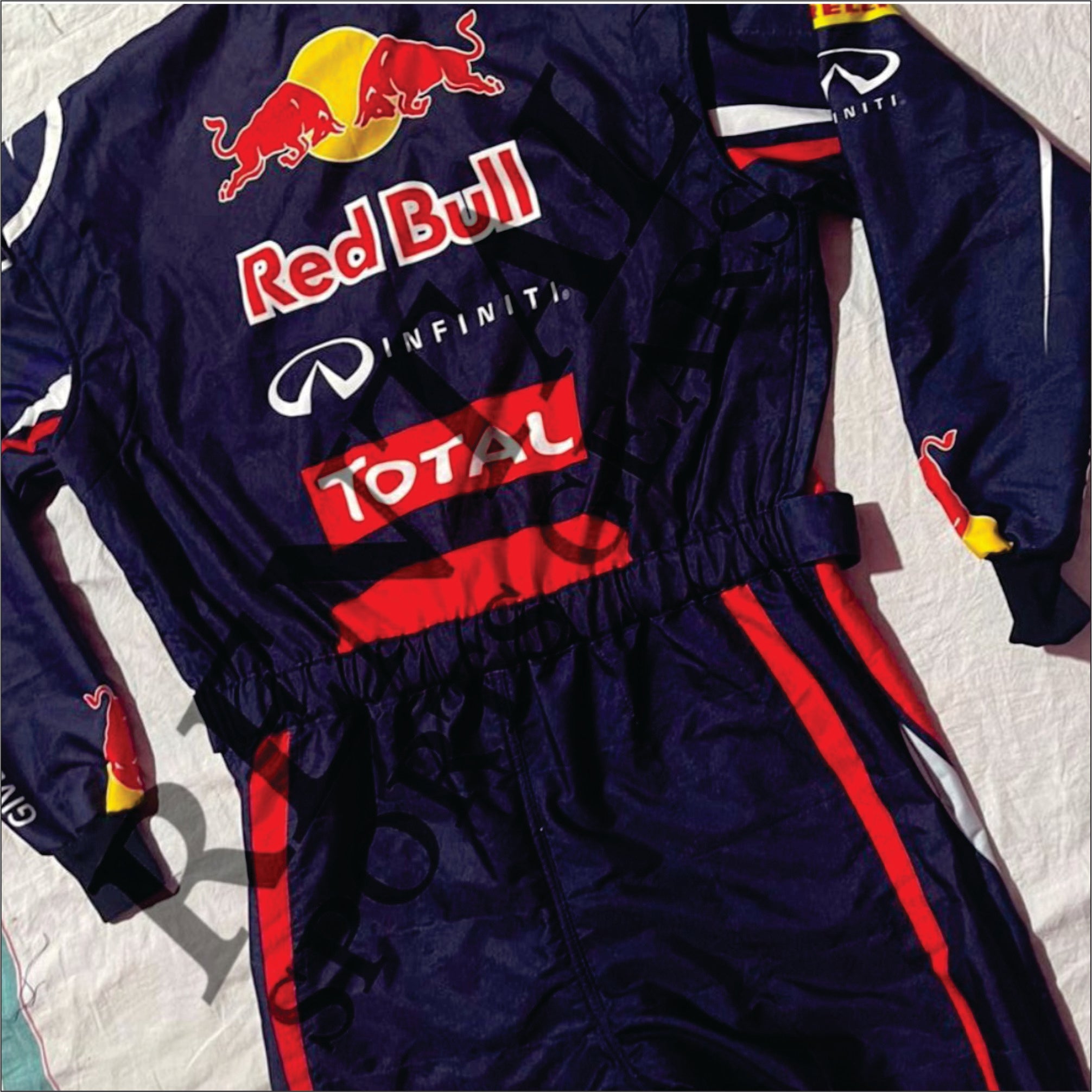 Sebastian Vettel 2012 Red Bull F1 race suit