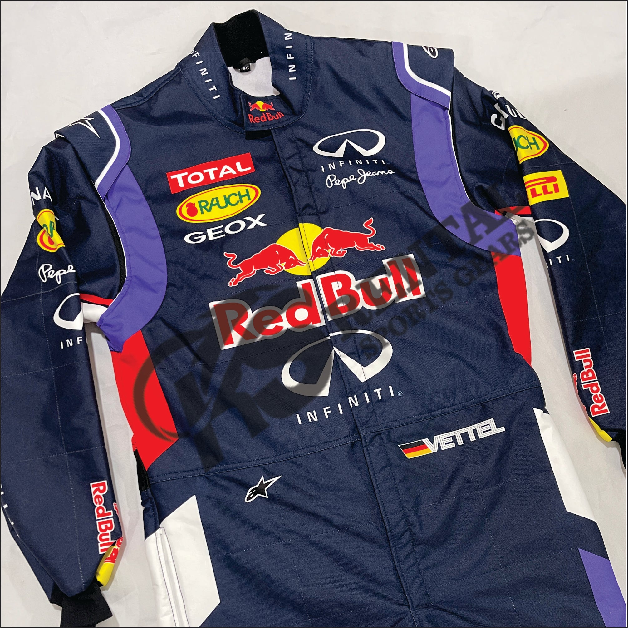Sebastian Vettel Red Bull 2013 F1 Race Suit