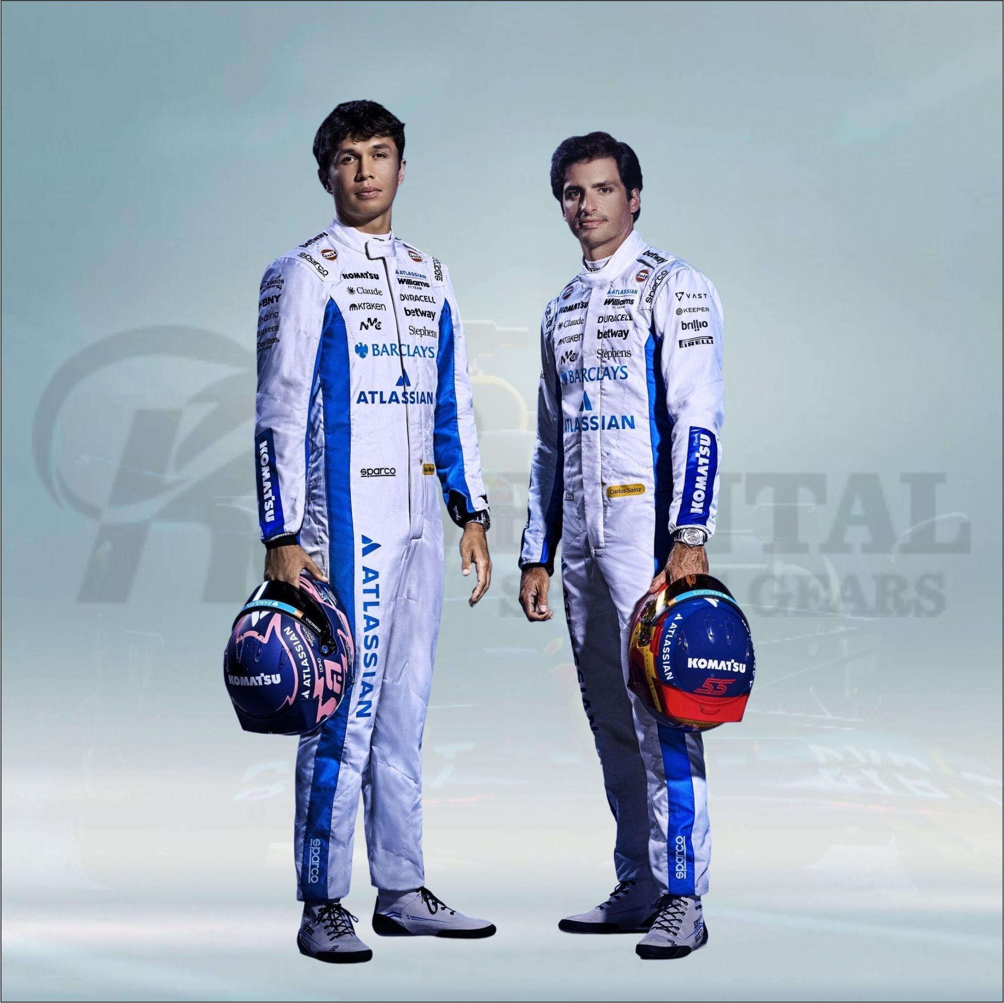 2026 Williams Racing Carlos Sainz Formula 1 Race Suit