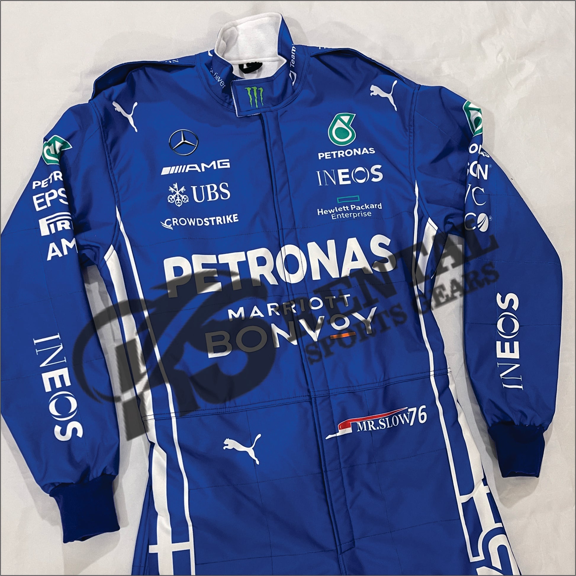 Valtteri Bottas 2021 Mercedes AMG F1 Abu Dhabi Grand Prix race suit