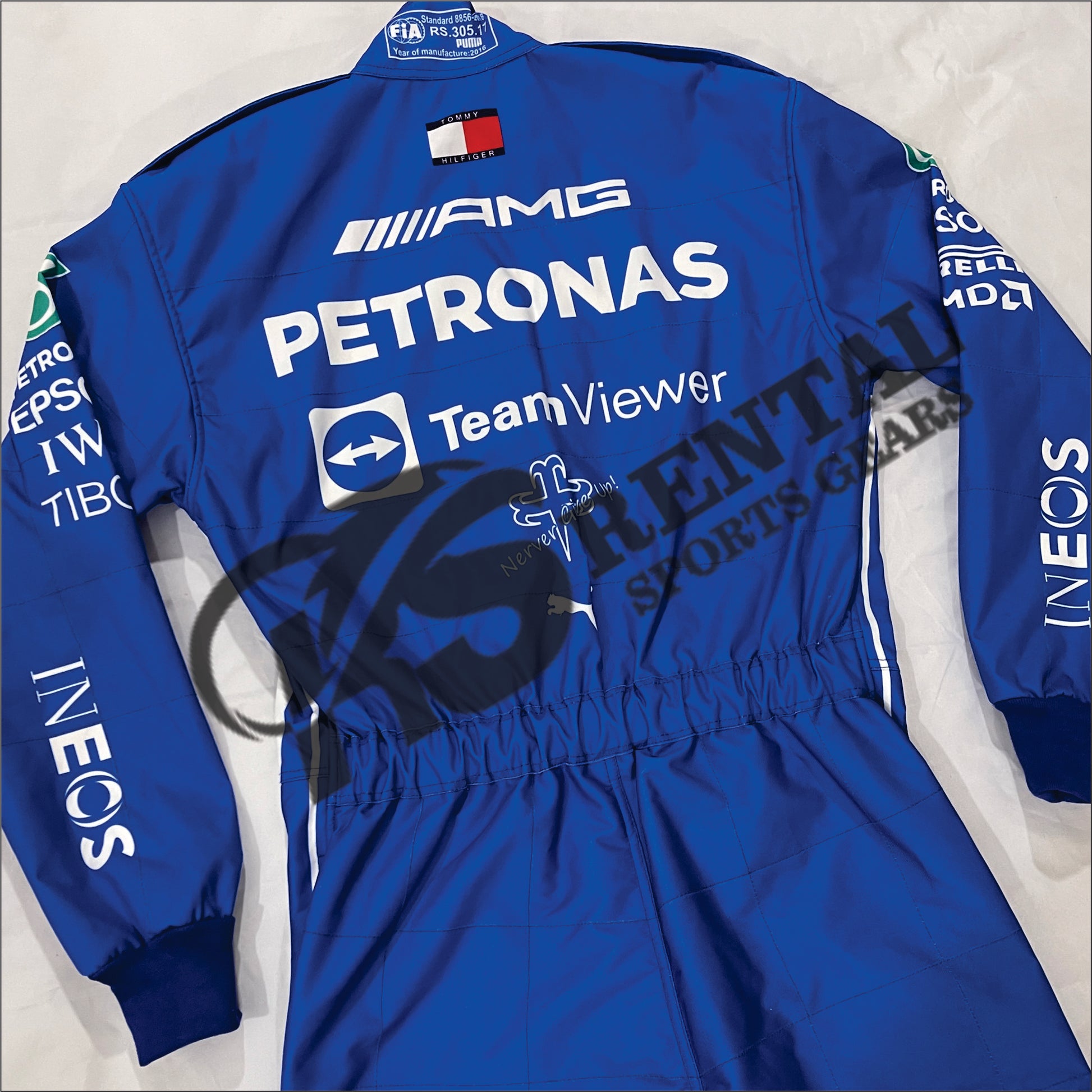 Valtteri Bottas 2021 Mercedes AMG F1 Abu Dhabi Grand Prix race suit