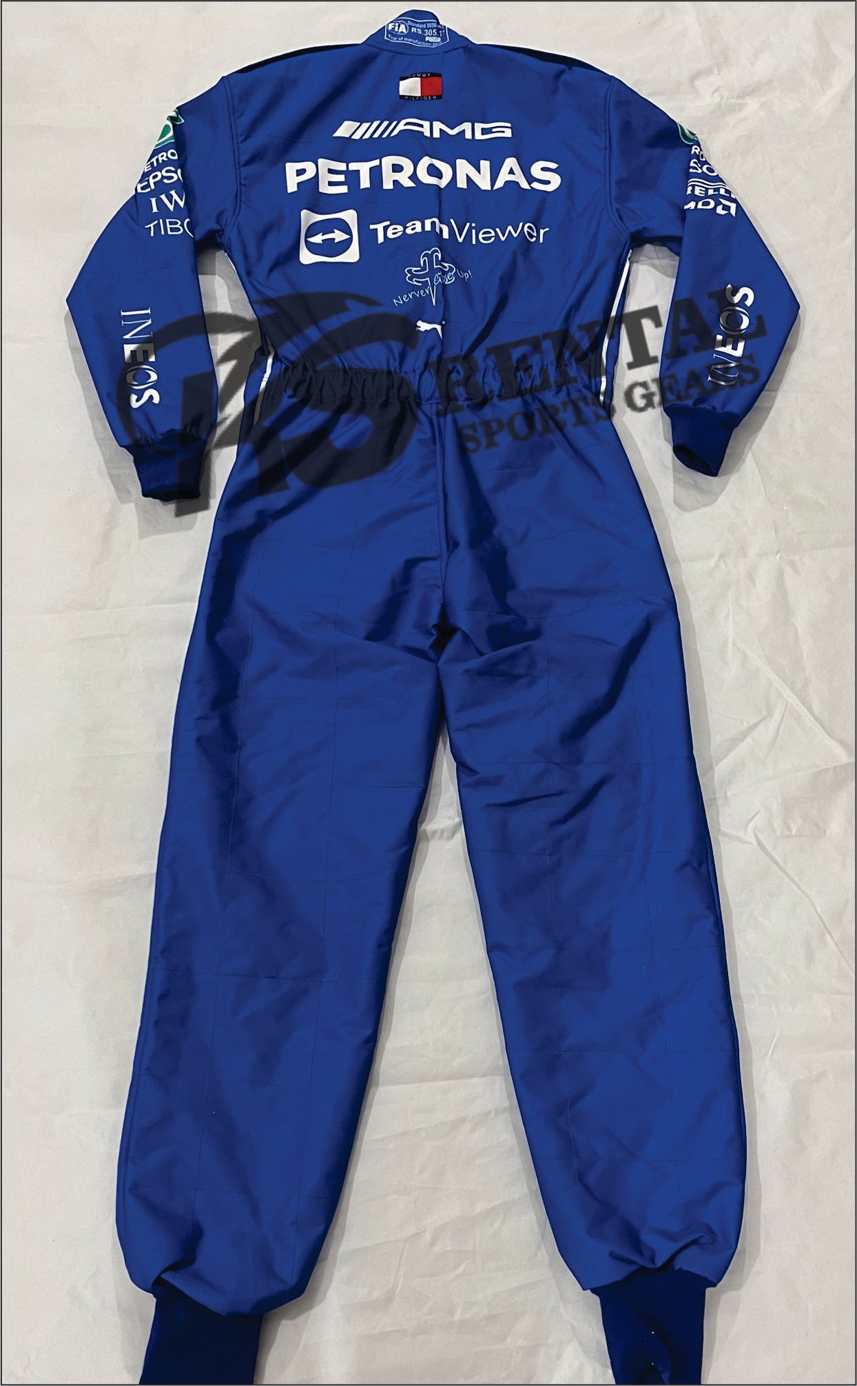 Valtteri Bottas 2021 Mercedes AMG F1 Abu Dhabi Grand Prix race suit