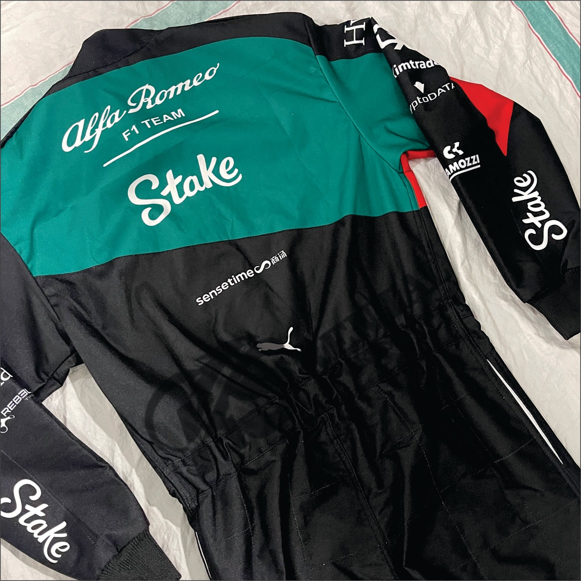 Zhou Guanyu 2023 F1 Alfa Romeo Italian GP Race Suit