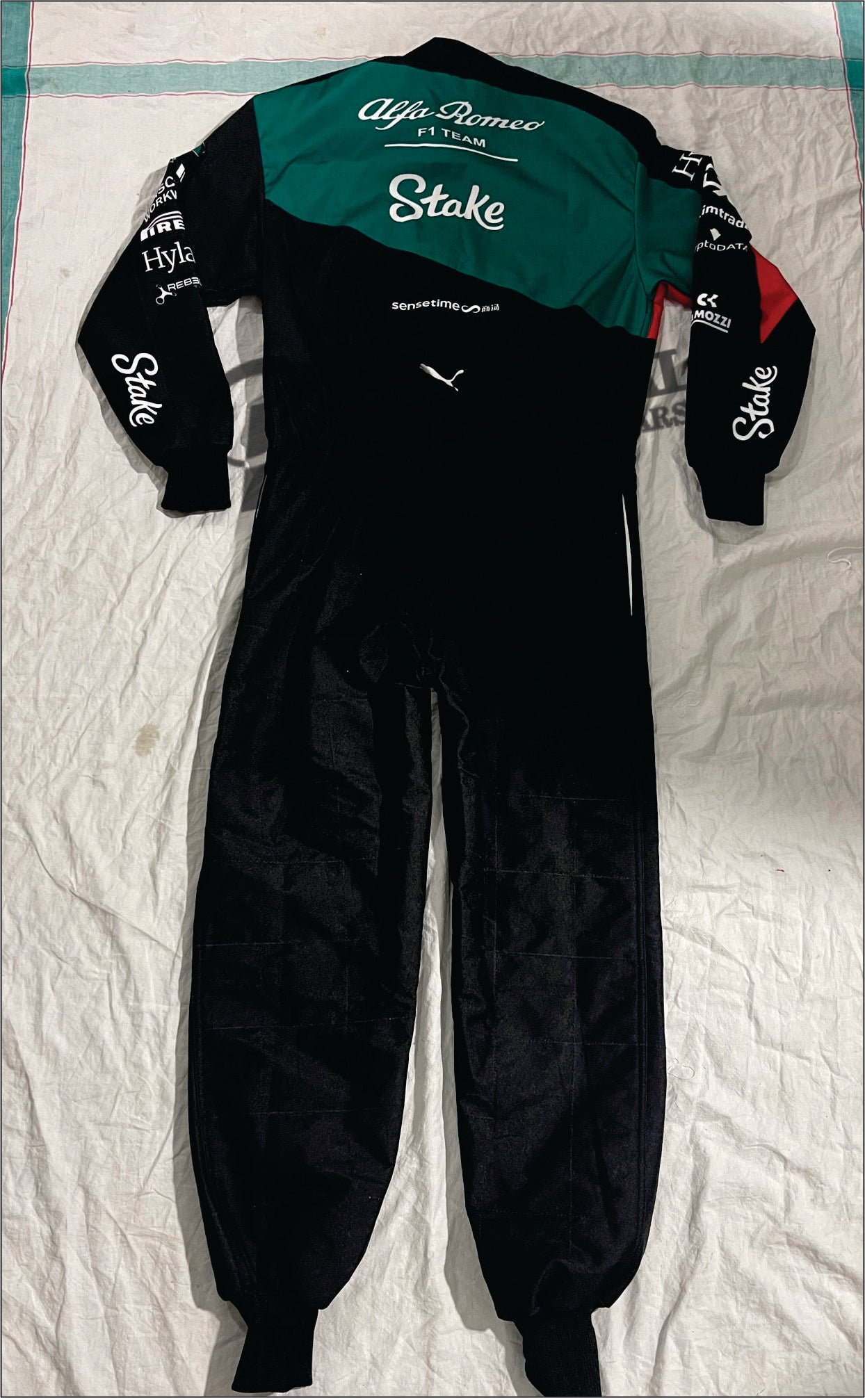 Zhou Guanyu 2023 F1 Alfa Romeo Italian GP Race Suit